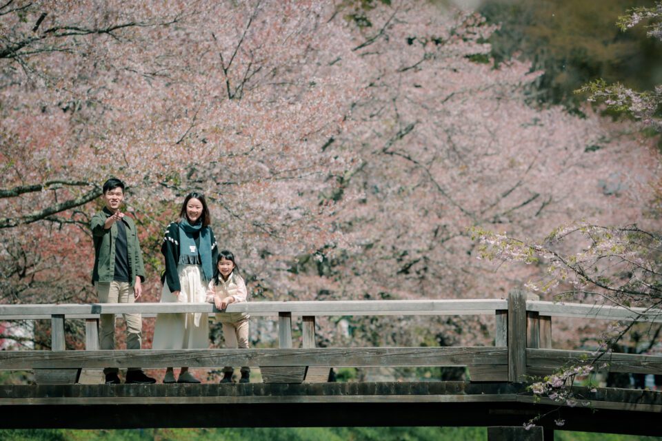 日本旅拍｜東京旅拍｜親子寫真｜兒童寫真 櫻花 富士山 河口湖