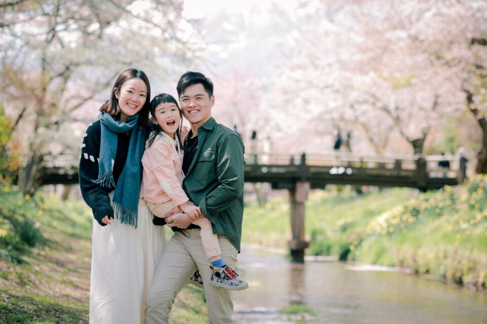 日本旅拍｜東京旅拍｜親子寫真｜兒童寫真 櫻花 富士山 河口湖