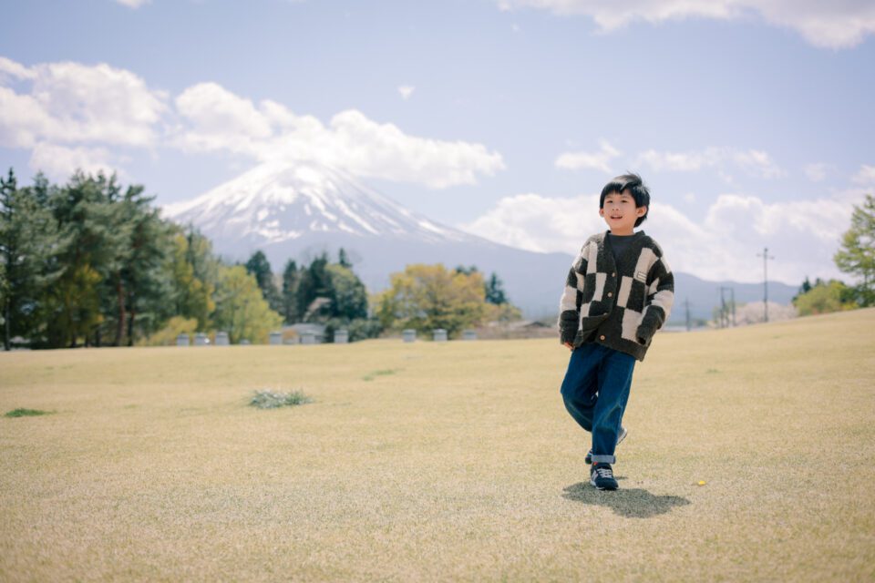 日本旅拍｜東京旅拍｜親子寫真｜兒童寫真 櫻花 富士山 河口湖