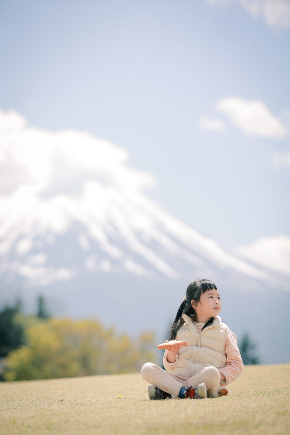 日本旅拍｜東京旅拍｜親子寫真｜兒童寫真 櫻花 富士山 河口湖