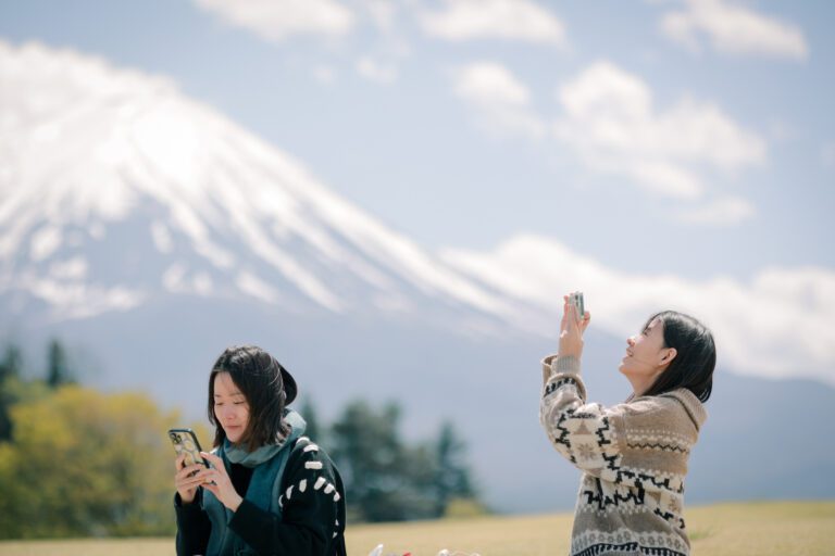 日本旅拍｜東京旅拍｜親子寫真｜兒童寫真 櫻花 富士山 河口湖