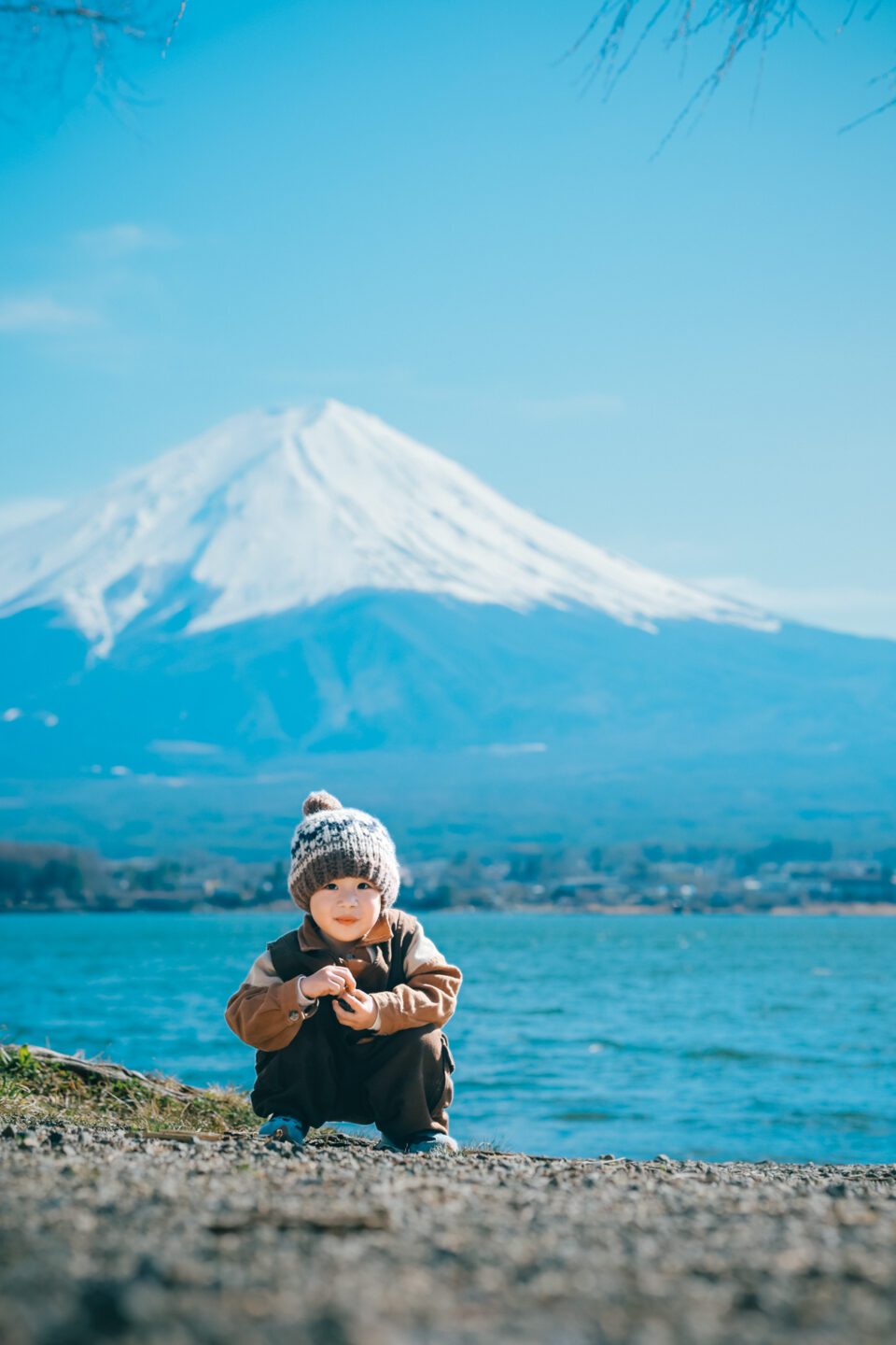 謙與霏 河口湖｜富士山旅拍｜親子寫真｜旅行紀錄