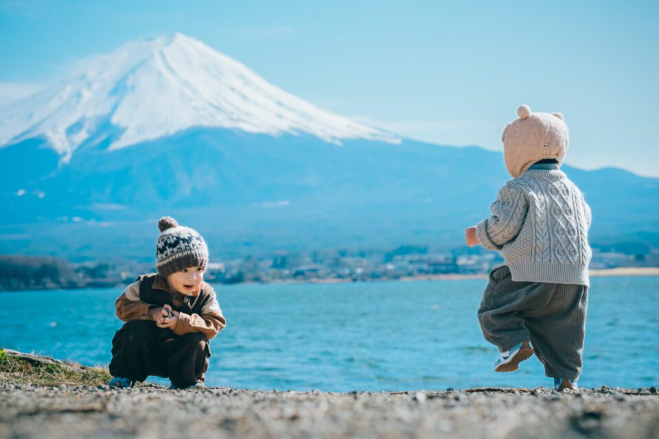 謙與霏 河口湖｜富士山旅拍｜親子寫真｜旅行紀錄