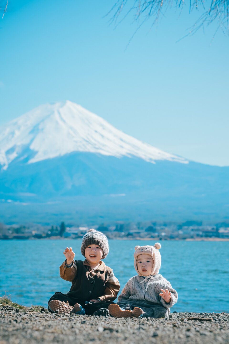 謙與霏 河口湖｜富士山旅拍｜親子寫真｜旅行紀錄