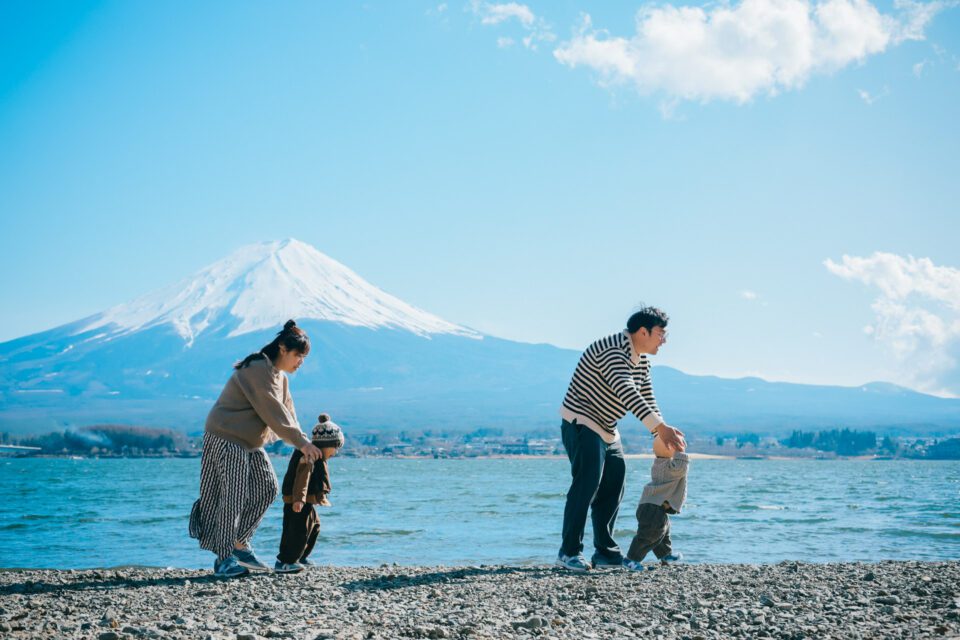 謙與霏 河口湖｜富士山旅拍｜親子寫真｜旅行紀錄