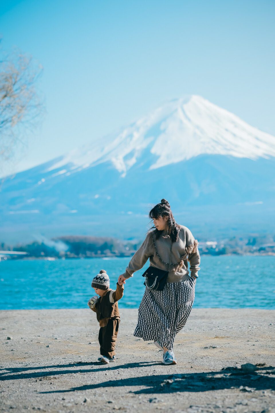 謙與霏 河口湖｜富士山旅拍｜親子寫真｜旅行紀錄