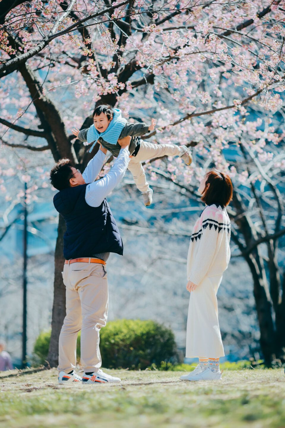 東京旅拍｜櫻花｜親子寫真｜全家福｜旅行紀錄