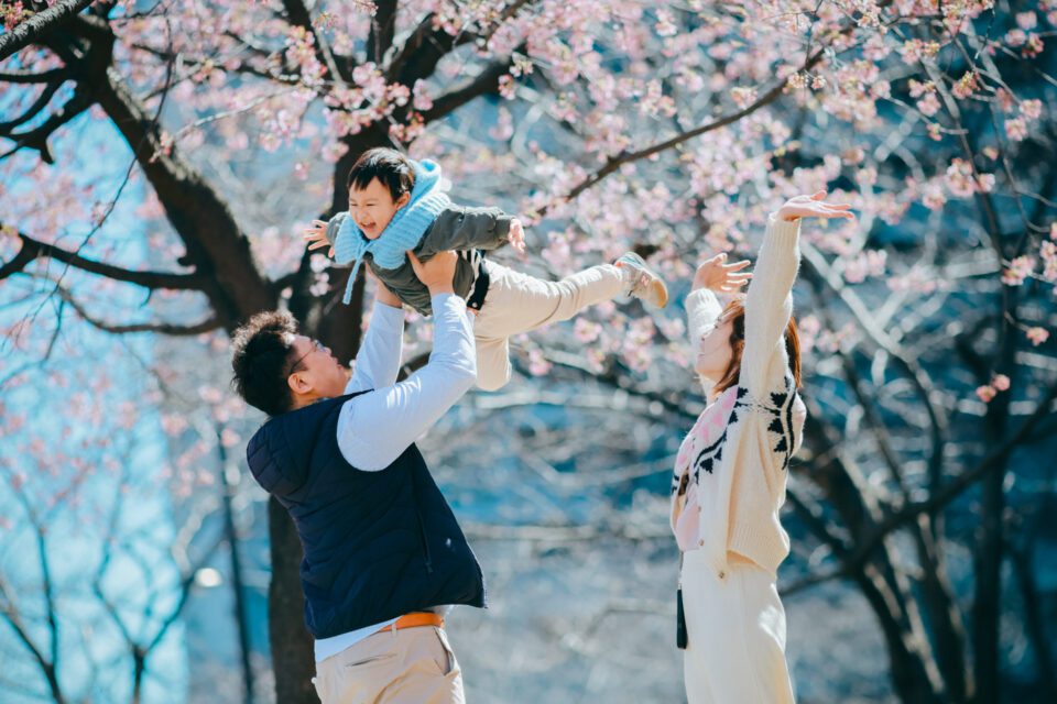 東京旅拍｜櫻花｜親子寫真｜全家福｜旅行紀錄