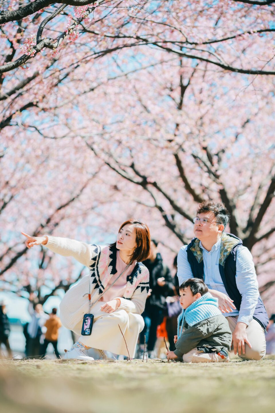 東京旅拍｜櫻花｜親子寫真｜全家福｜旅行紀錄