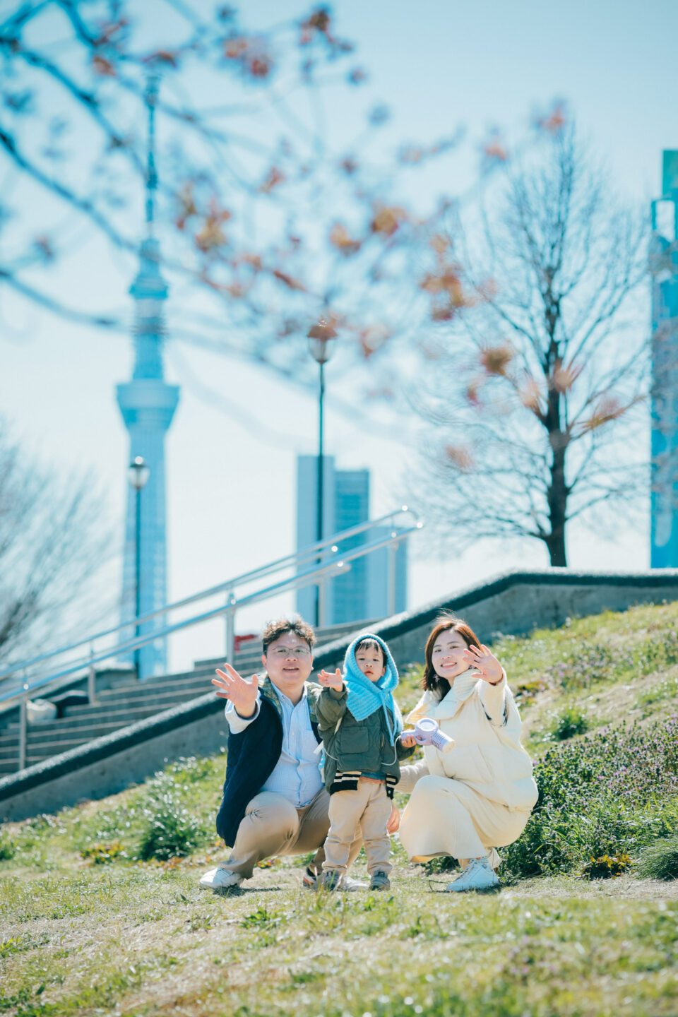 東京旅拍｜櫻花｜親子寫真｜全家福｜旅行紀錄