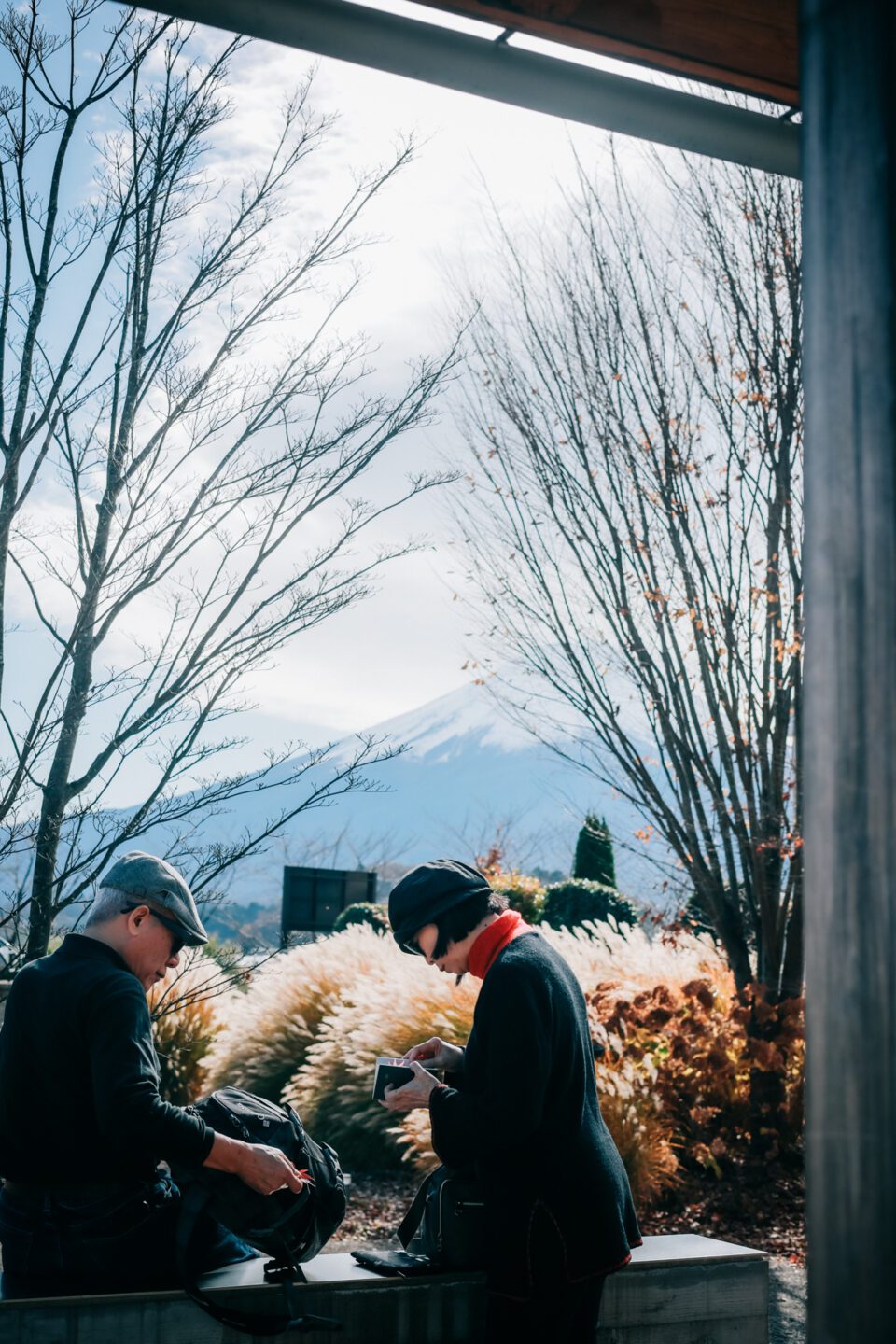 秋。家庭旅行紀錄｜銀髮族旅拍｜河口湖｜山中湖｜東京