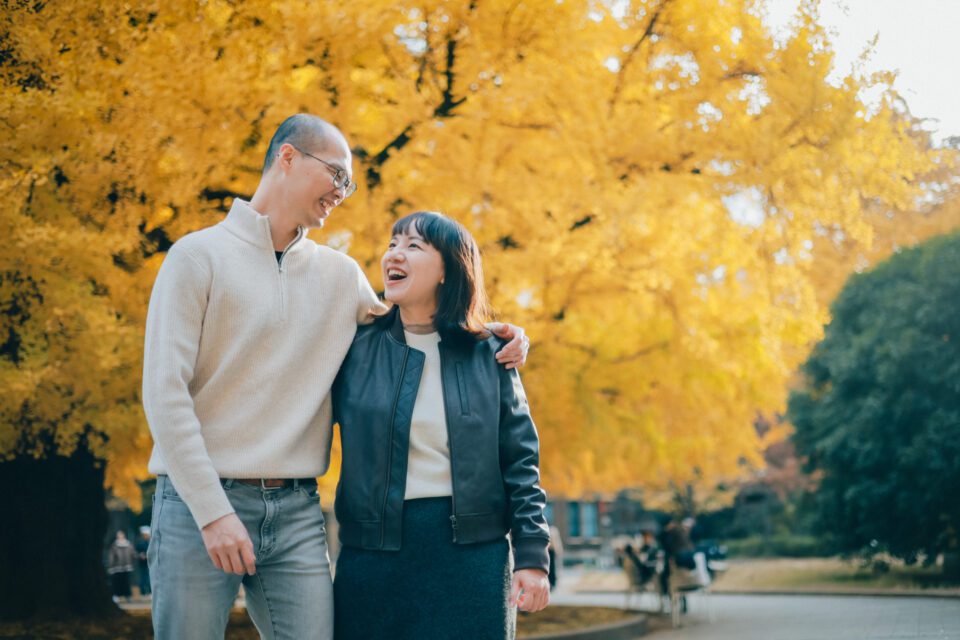 日本旅拍｜東京大學｜情侶寫真｜銀杏