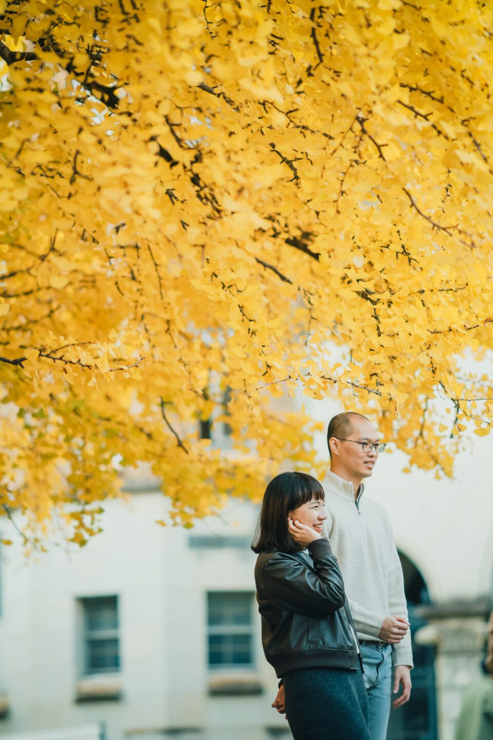 日本旅拍｜東京大學｜情侶寫真｜銀杏